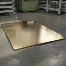 Лист латунный горячекатаный 12х1250х2500 мм Л68 ГОСТ 2208-2007