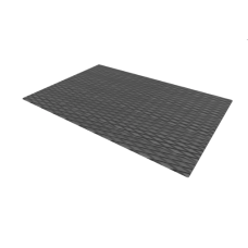 Лист рифленый стальной ромб 10х1000х8000 мм Ст3 ГОСТ 8568-77