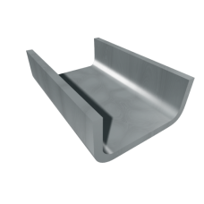 Швеллер нержавеющий гнутый равнополочный 100х100х100х3 мм AISI 304 ГОСТ 8278-83